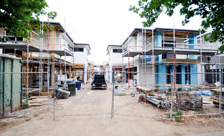 New Build Development on Cross Rd in Highgate