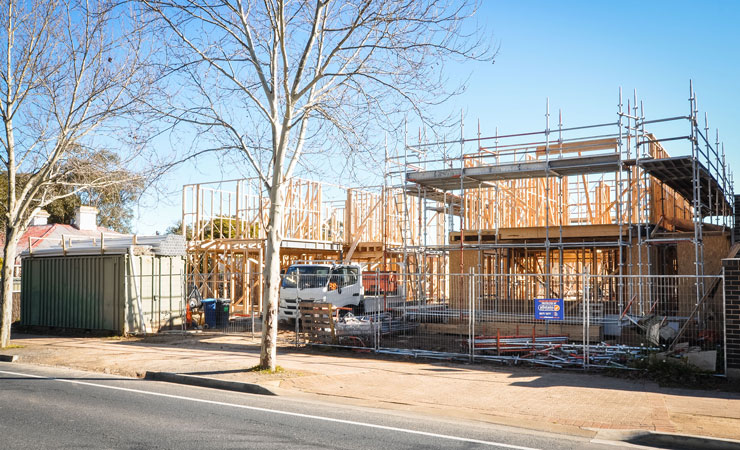 New Build Development on Cross Rd in Highgate