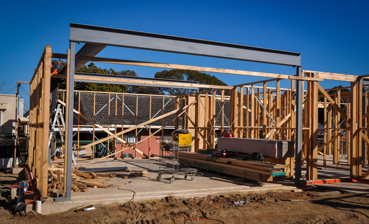 New Build Development on Cross Rd in Highgate